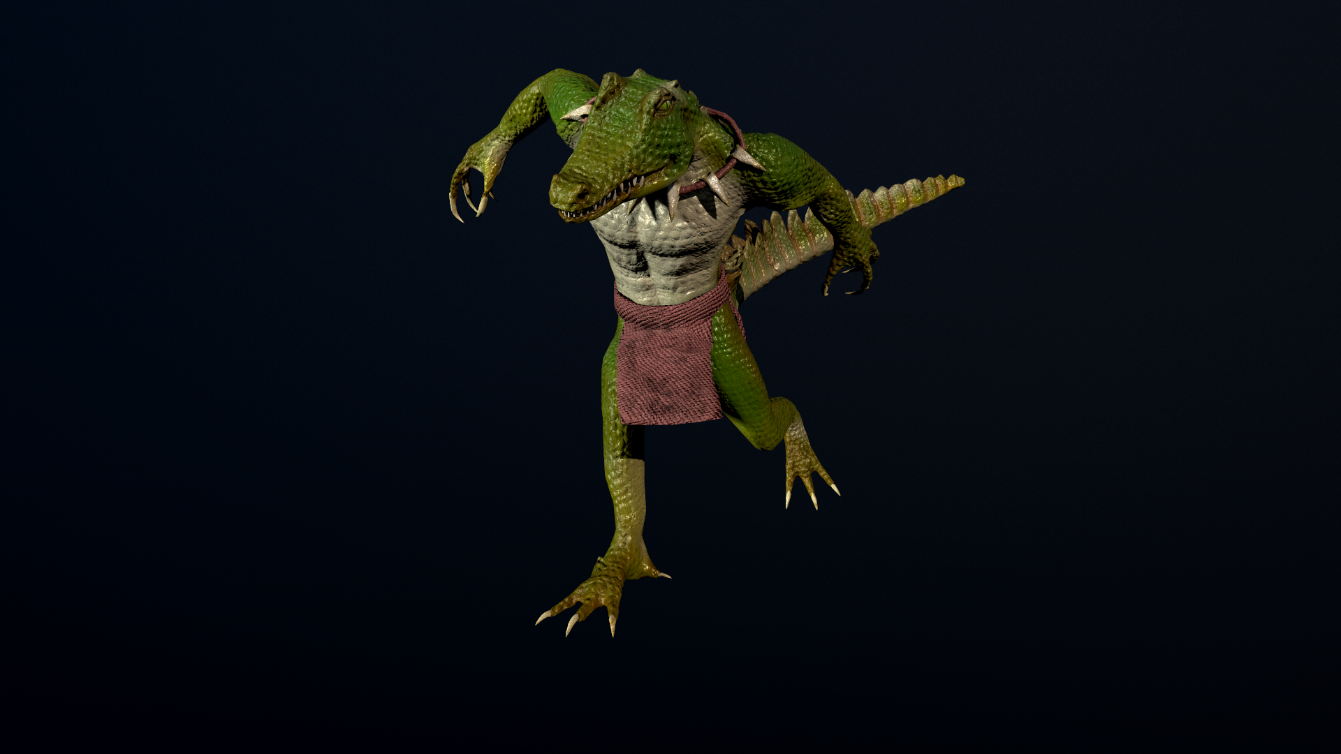 Crocodile character