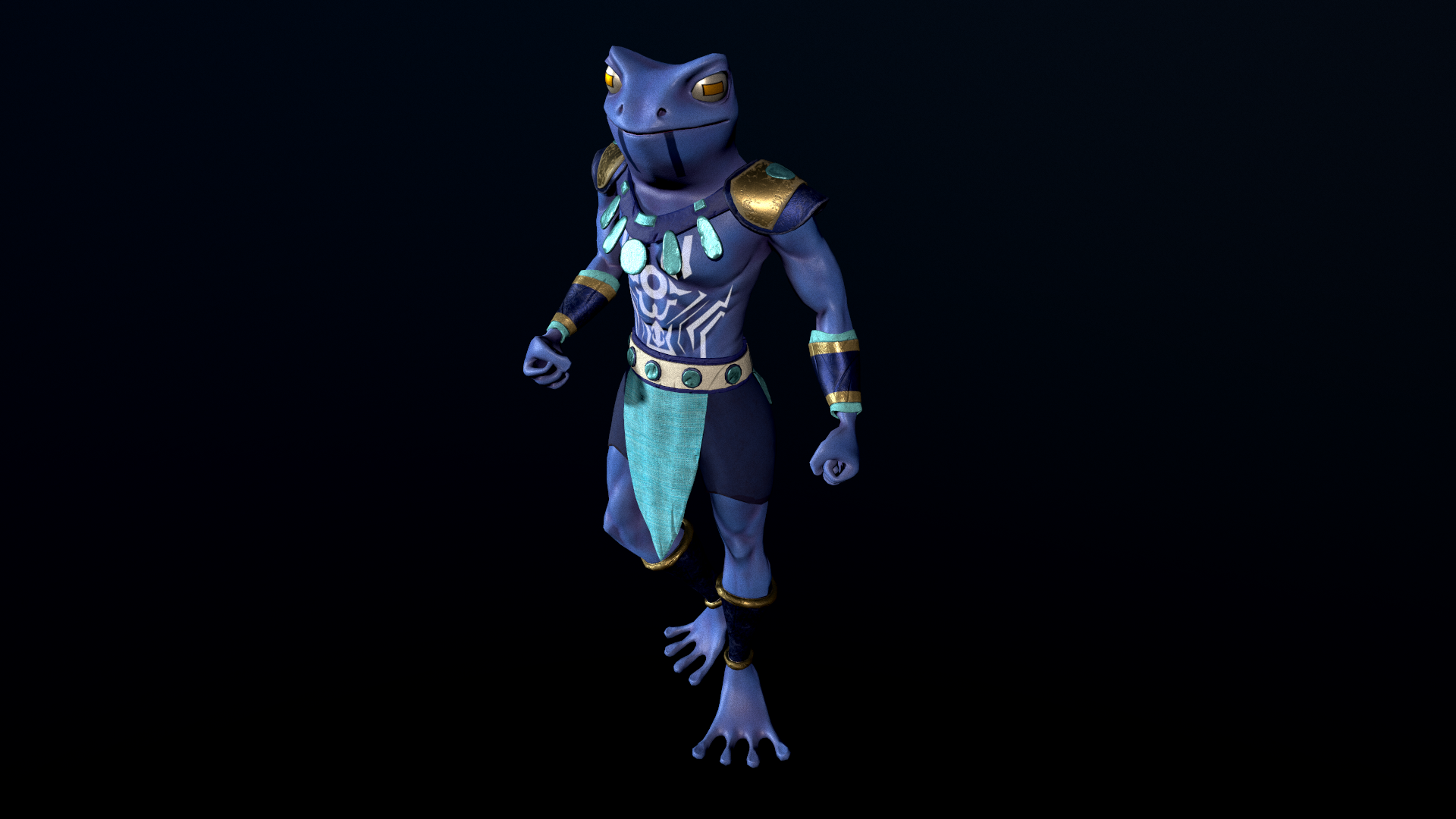 Frog character