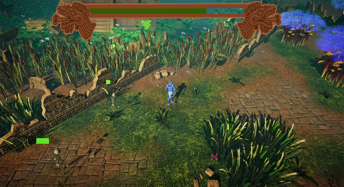 Grass texture shown in game