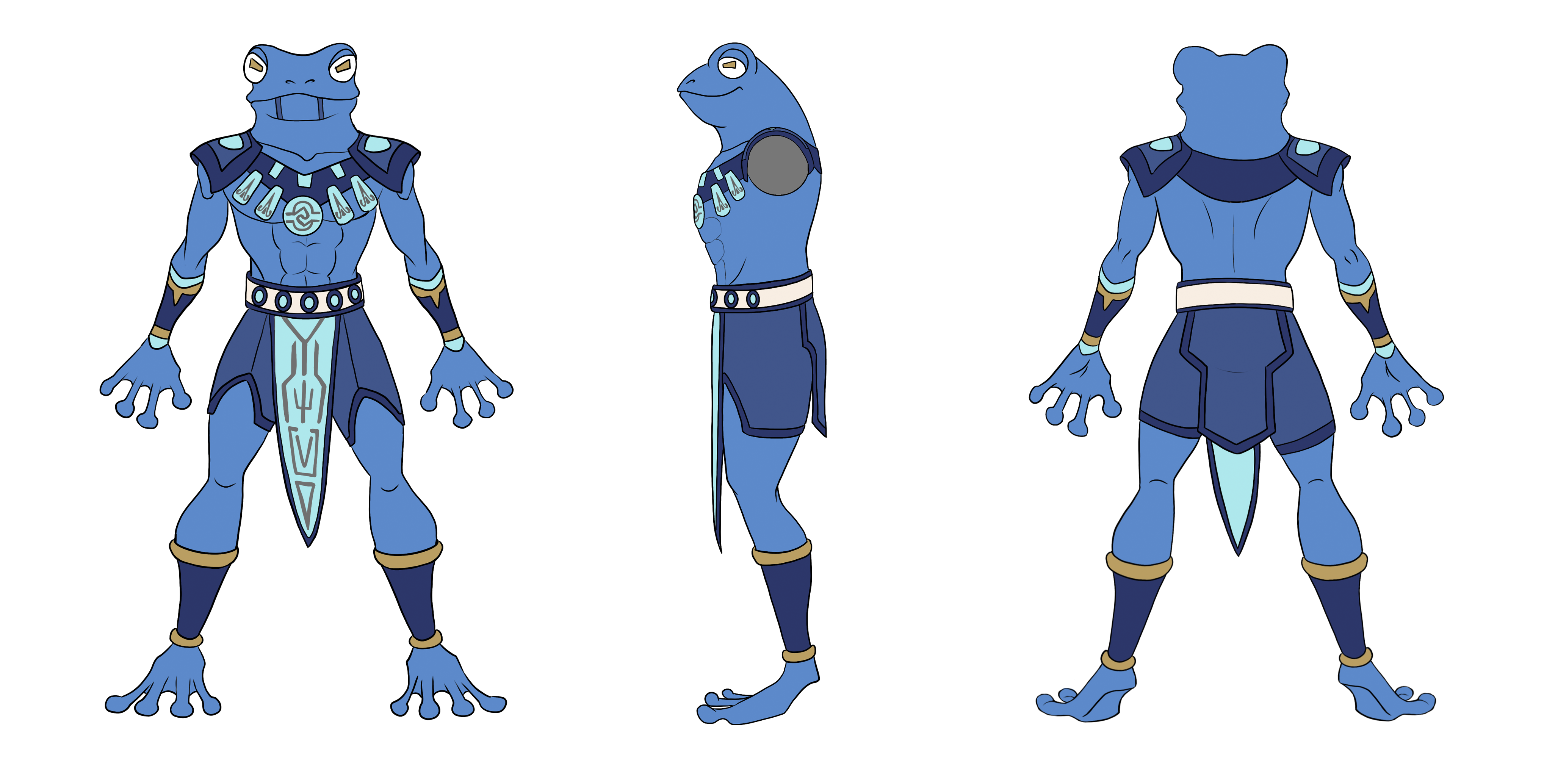 Player Frog concept artwork